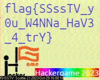 flag{SSssTV_y0u_W4NNa_HaV3_4_trY}